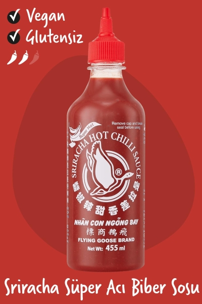 Flying Goose Sriracha Süper Acı Chilli Biberi Sosu 455ML - 1