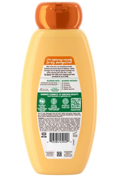 Garnier Whole Blends Bal Özlü Onarıcı Şampuan 370ML - 2