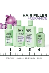 Garnier Fructis Hair Filler Ceramide Renk Onarıcı Şampuan 300ML - 8