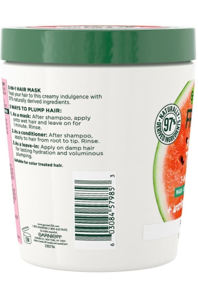 Garnier Fructis Karpuz Özlü İnce Saçlar İçin Saç Maskesi 400ML - 4