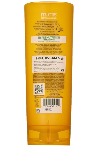 Garnier Fructis Triple Nutrition Besleyici Saç Kremi 354ML - 2