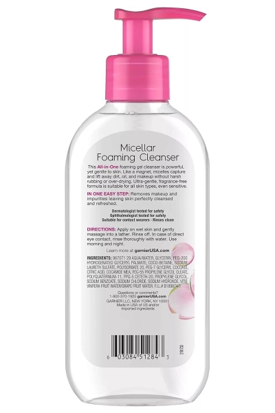 Garnier Micellar Köpüren Yüz Temizleme Jeli 200ML - 2