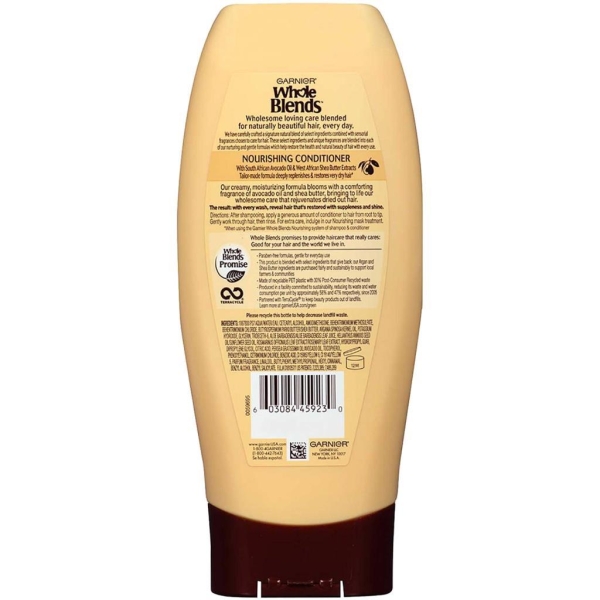 Garnier Whole Blends Avakado ve Shea Yağı Özlü Besleyici Saç Kremi 370ML - 2