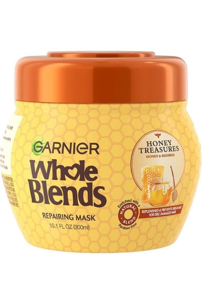 Garnier Whole Blends Bal Özlü Onarıcı Saç Maskesi 300ML - 1