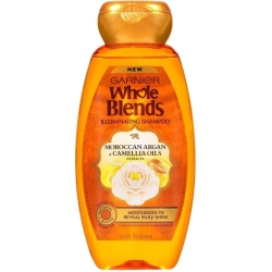 Garnier Whole Blends Fas Argan ve Kamelya Yağı Özlü Parlaklık Şampuanı 370ML - Garnier