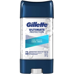 Gillette Ultimate Cool Wave Antiperspirant Deodorant Jel 107GR - Gillette