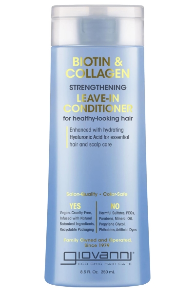 Giovanni Biotin & Collagen Güçlendirici Durulanmayan Saç Kremi 250ML - 1