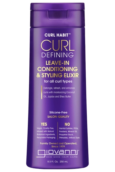 Giovanni Curl Habit Bukle Belirginleştirici Durulanmayan Saç Kremi 250ML - 1