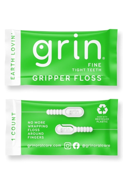 Grin Gripper Floss Fine Tutamaçlı Diş İpi 60 Adet - 3