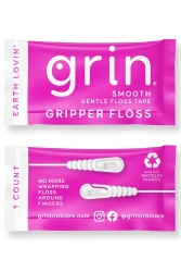 Grin Gripper Floss Smooth Tutamaçlı Diş İpi 60 Adet - 3