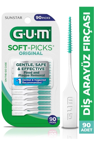 GUM Soft Picks Ara Yüz Fırçası 90 Adet - 1