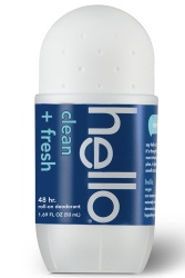 Hello Clean + Fresh Roll-On Deodorant 50ML - Hello