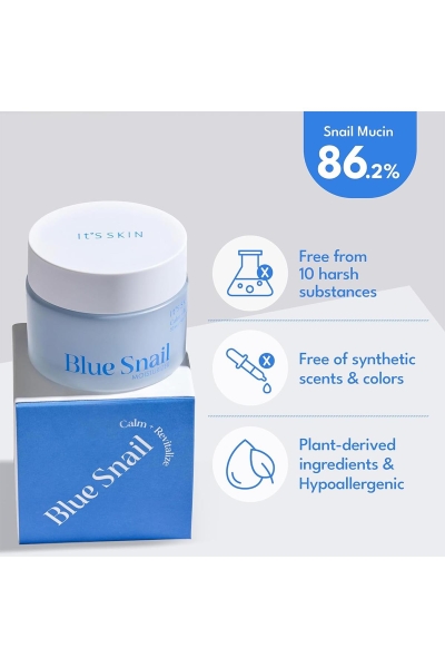 Its Skin Calm + Revitalize Blue Snail Nemlendirici 50ML - 3