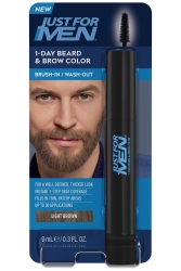 Just For Men 1 Günlük Geçici Sakal ve Kaş Boyası Açık Kahverengi 9ML - Just For Men