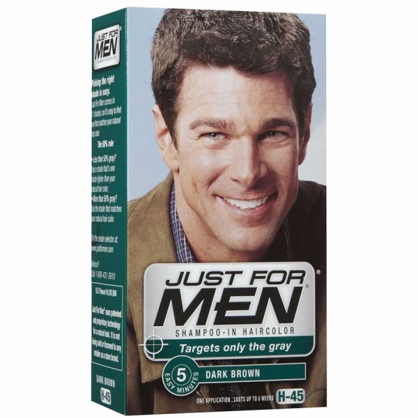 Just For Men Saç Boyası H45-Koyu Kahve - 1