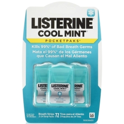 Listerine Cool Mint Nefes Tazeleyici Strip 72li Paket - Listerine