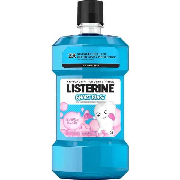 Listerine Smart Rinse Çocuklar İçin Ağız Bakım Gargarası 500ML - 1