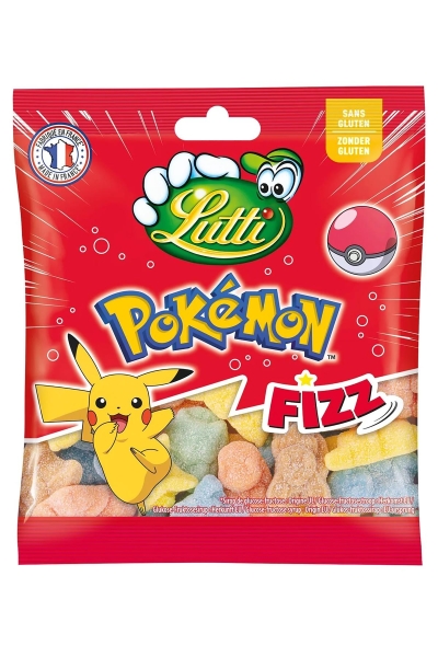 Lutti Pokemon Fizz Yumuşak Şekerleme 100GR - 1