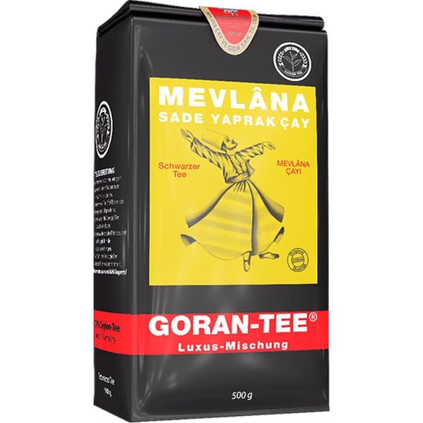 Mevlana Sade Yaprak Goran Tee Siyah Dökme Çay 500GR - 2