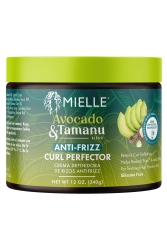 Mielle Avocado & Tamanu Elektriklenme Karşıtı Bukle Belirginleştirici Durulanmayan Saç Kremi 340GR - Mielle