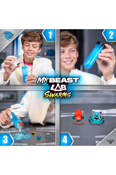 MrBeast Lab Swarms Lab Pack 5 Mini Karakter - 3