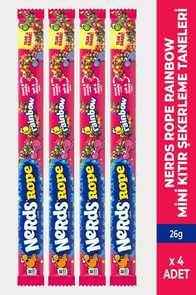 Nerds Rope Rainbow 4x26GR - 1