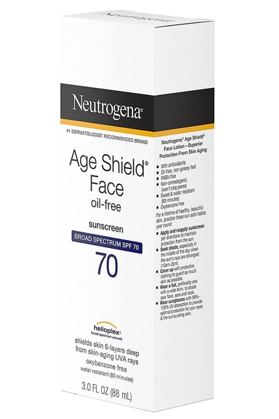 Neutrogena Age Shield SPF70 Yüz İçin Yağsız Güneş Losyonu 88ML - 2