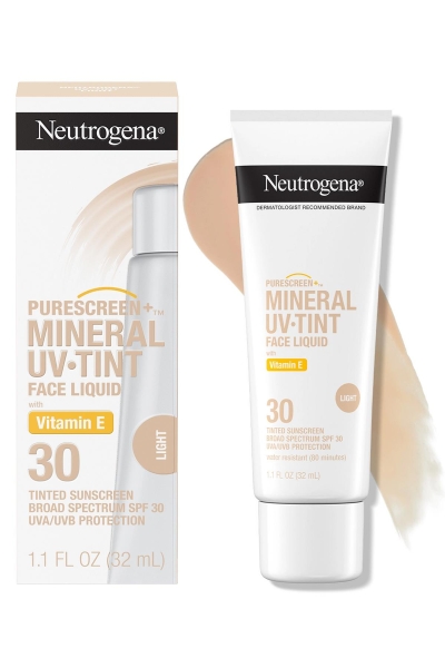 Neutrogena Mineral UV Tint SPF30 Light Renkli Güneş Kremi 32ML - 1