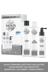 Nioxin System Kit 1 - İşlem Görmemiş Hafif İnce Saçlar İçin Kalınlaştırıcı Bakım - Nioxin