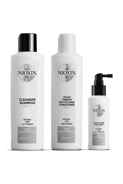 Nioxin System Kit 1 - İşlem Görmemiş Hafif İnce Saçlar İçin Kalınlaştırıcı Bakım - 2