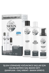 Nioxin System Kit 2 - İşlem Görmemiş Yoğun İnce Saçlar İçin Kalınlaştırıcı Bakım - Nioxin