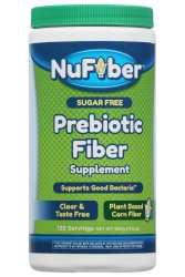 Nufiber Sugar Free Prebiotic Fiber Supplement 500GR - Nufiber