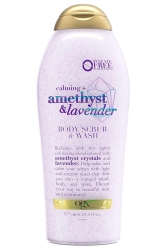 OGX Calming+ Amethyst & Lavender Vücut Peelingi ve Şampuanı 577ML - 1