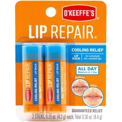 O'Keeffe's Cooling Relief Onarıcı Dudak Kremi Stick 2x4.2GR - O'Keeffe's