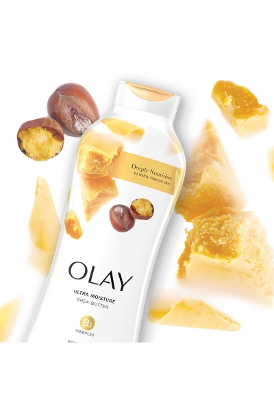 Olay Ultra Moisture Shea Butter Vücut Şampuanı 650ML - 3