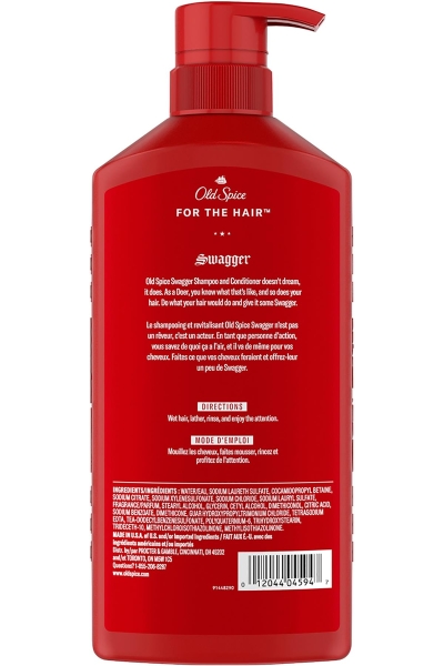 Old Spice Swagger 2'si 1 Arada Şampuan ve Saç Kremi 650ML - 2