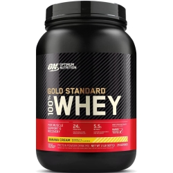 Optimum Gold Standard Whey Protein Tozu Muz 908GR - Optimum Nutrition