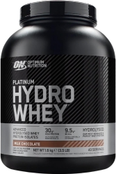 Optimum Platinum Hydrowhey Chocolate 1600GR - Optimum Nutrition
