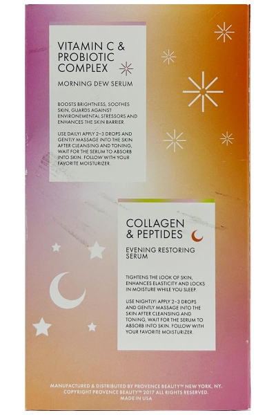 Provence Beauty Glow Routine Gece ve Gündüz Bakımı Serum Seti 2x60ML - 3