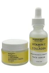 Provence Beauty Vitamin C + Collagen Yüz Serumu ve Göz Kremi 2x30ML - 1