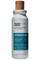 Raw Sugar Men Strengthen Şampuan ve Saç Kremi 532ML - Raw Sugar