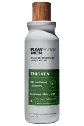 Raw Sugar Men Thicken Şampuan ve Saç Kremi 532ML - Raw Sugar