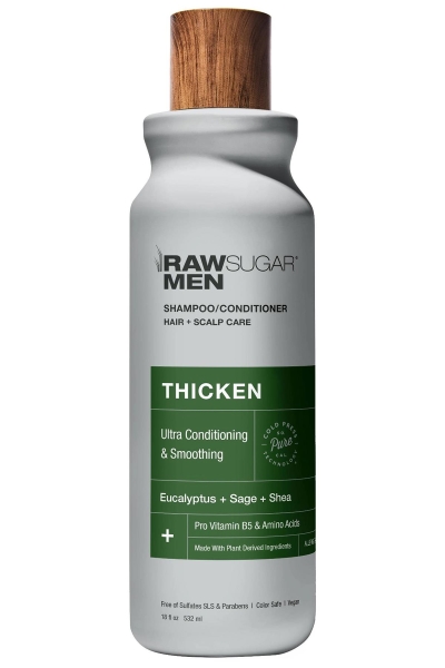 Raw Sugar Men Thicken Şampuan ve Saç Kremi 532ML - 1