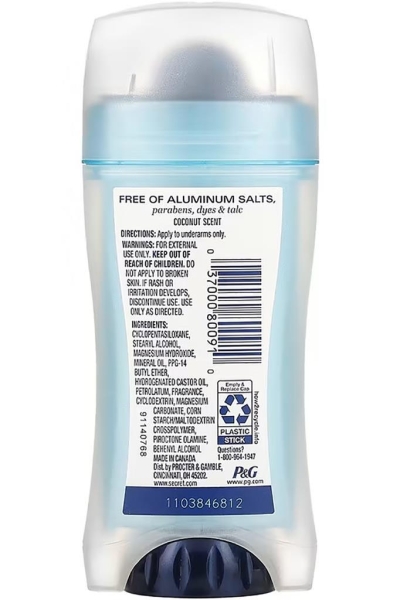 Secret Aluminum Free Coconut Koltuk Altı Deodorant Stick 68GR - 2