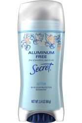 Secret Aluminum Free Cotton Koltuk Altı Deodorant Stick 68GR - 1