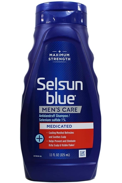 Selsun Blue Mens Care Maksimum Güçlü Mentollü Kepek Şampuanı 325ML - 1