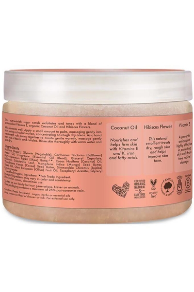 Shea Moisture Coconut & Hibiscus Aydınlatıcı El ve Vücut Peelingi 340GR - 2