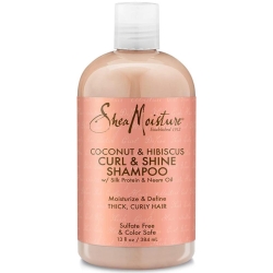 Shea Moisture Coconut & Hibiscus Bukle Kontrolü ve Parlaklık Şampuanı 384ML - Shea Moisture