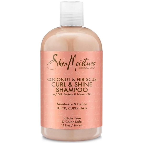 Shea Moisture Coconut & Hibiscus Bukle Kontrolü ve Parlaklık Şampuanı 384ML - 1