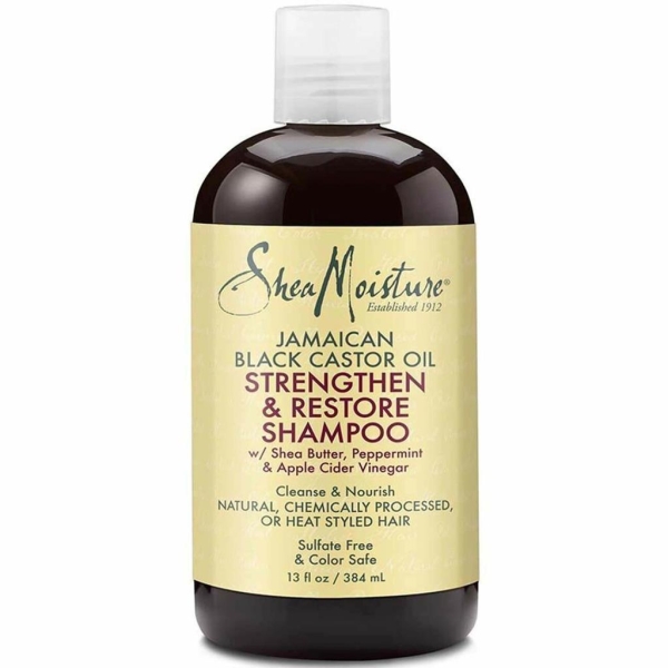 Shea Moisture Jamaican Black Castor Oil Güçlendirici ve Onarıcı Şampuan 384ML - 1